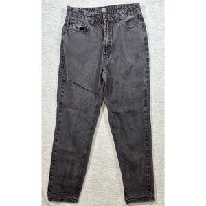 BDG Urban Outfitters High Rise Mom Jeans 30 Black 100% Cotton